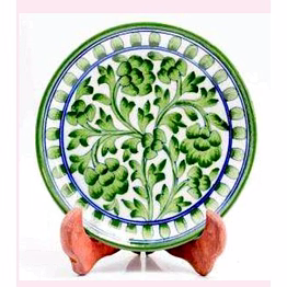 blue pottery