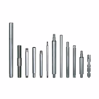 shafts small sizes : length - 100 mm to 500 mm, dia. 18 mm to 100 mm