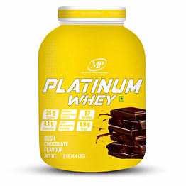 muscle performance platinum whey protein 2kg 4.4 lbs, 57 servings, irish chocolate