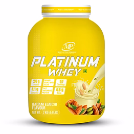 muscle performance platinum whey protein 2kg 4.4 lbs, 57 servings, badam elaichi
