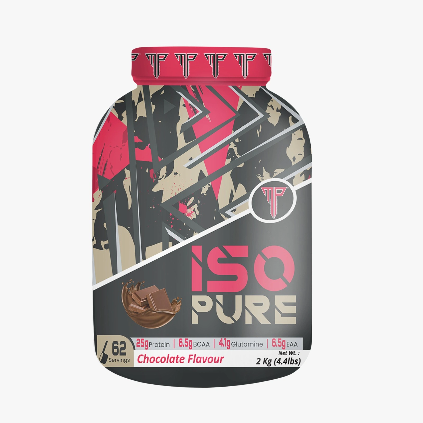 Muscle Performance Iso Pure Whey Protein Isolate, 2kg 4.4lbs 62 Servings, Chocolate-1