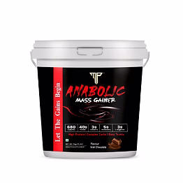 muscle performance anabolic mass gainer 5kgs 11 lbs, irish chocolate
