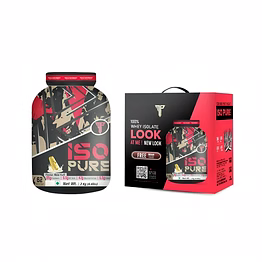 muscle performance iso pure whey protein isolate, 2kg 4.4lbs 62 servings, malai kulfi