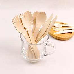140 mm wooden spoons