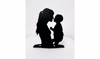Mother & Father with Child Love Statue showpiece for Home Decor & Gifting