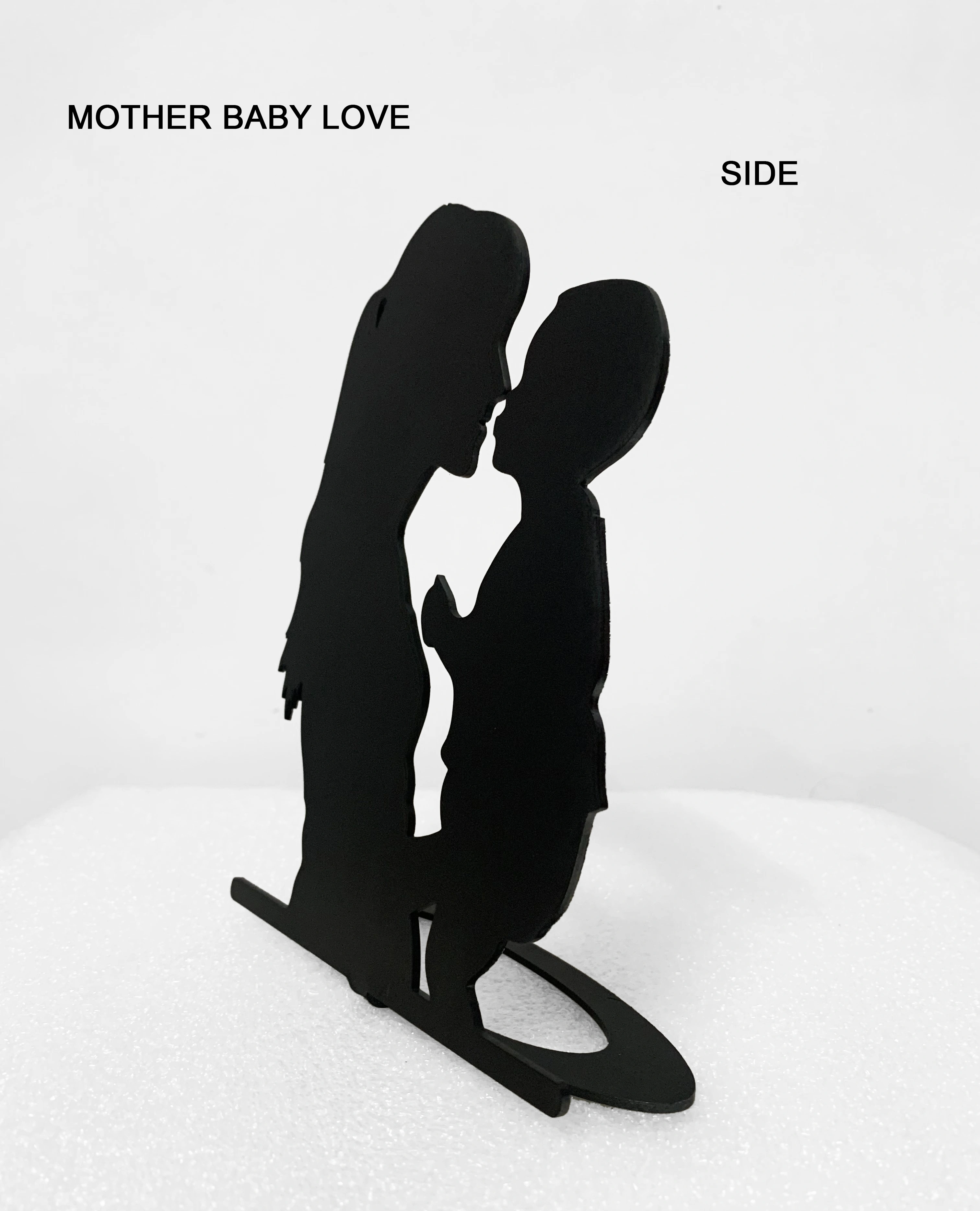 Mother &amp; Father with Child Love Statue showpiece for Home Decor &amp; Gifting-1