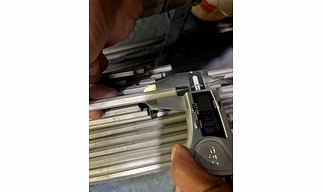 Stainless steel hex bar
