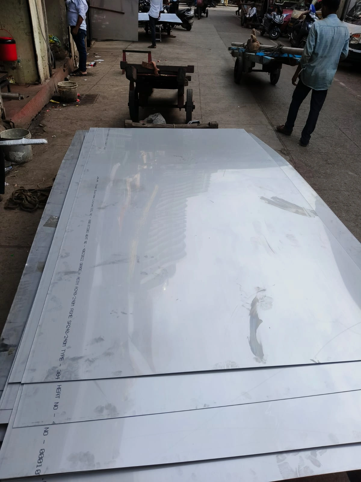 Stainless steel sheet 304 grade  2b finish-1