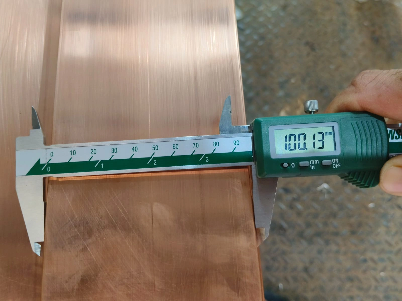 Copper flat bar-2