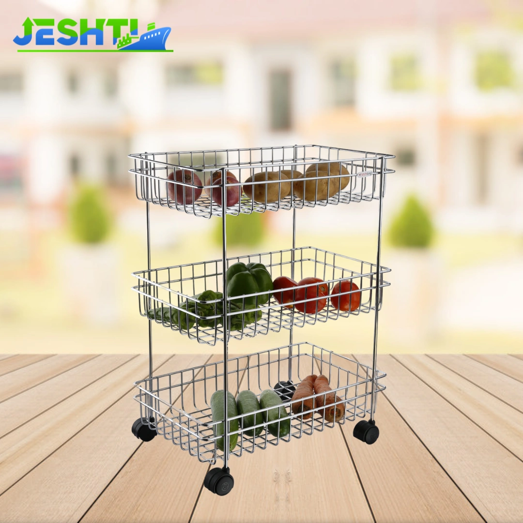 Multipurpose Vegetable Trolley 3 Tier-K101