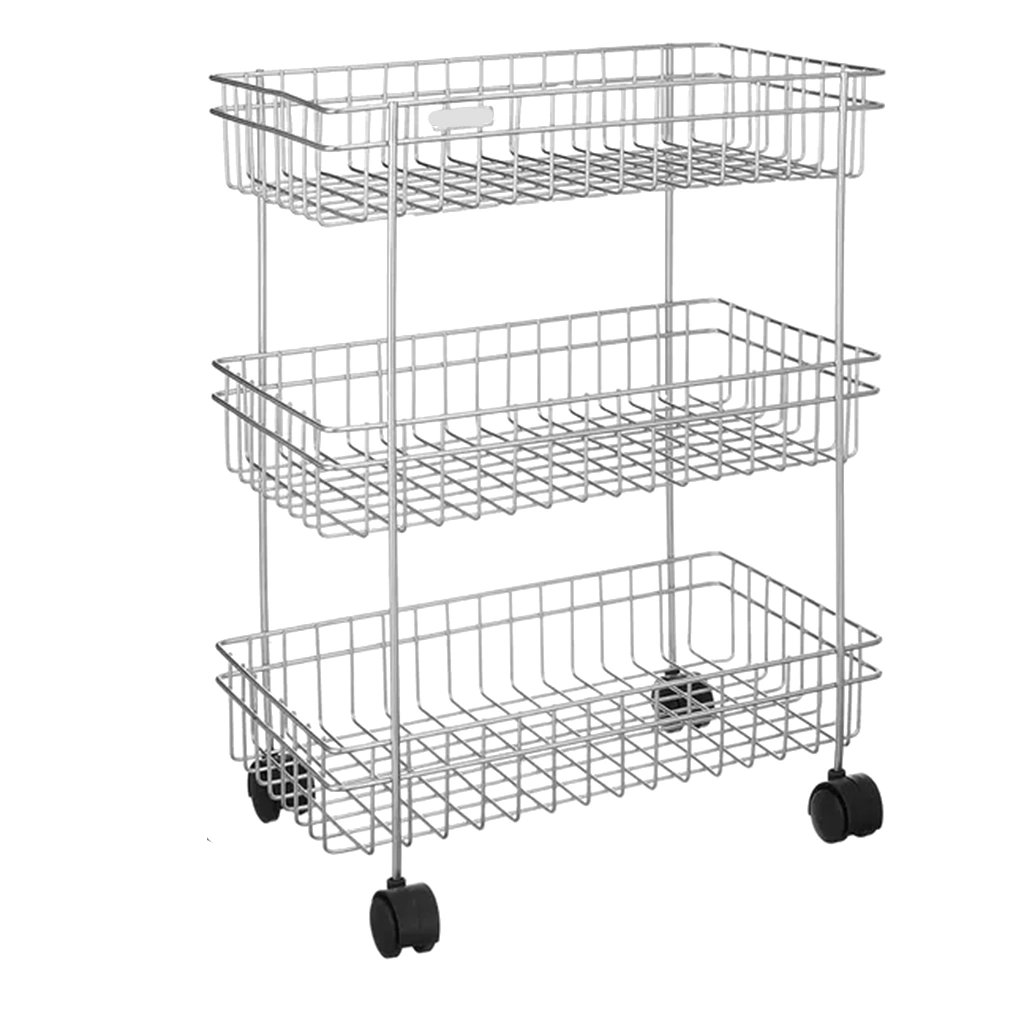 Multipurpose Vegetable Trolley 3 Tier-3