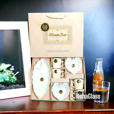 Masala chai ceramic  4+3 Gift set-12614130