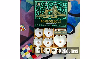 London Love 14 Piece Exclusive Ceramic Gift Set