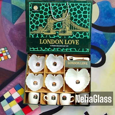London Love 14 Piece Exclusive Ceramic Gift Set-12616650