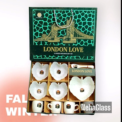 London Love 14 Piece Exclusive Ceramic Gift Set-1