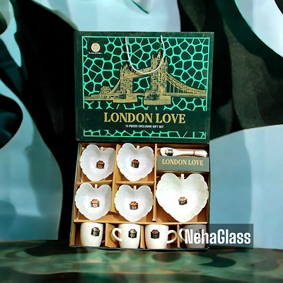 London Love 14 Piece Exclusive Ceramic Gift Set-2