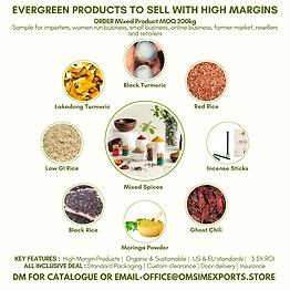 Omsim Exports Turmeric Powder – High Curcumin | Starting at just $15/kg for bulk orders of 200-300kg! | All-Inclusive: Price includes delivery, import duties, and paperwork – no hidden fees