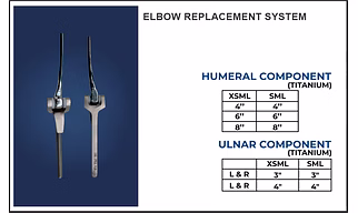HUMERAL & ULNAR COMPONENT