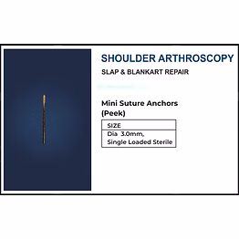 orthotech india pvt ltd shoulder slap & blankart repair (peek)