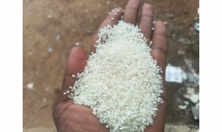 raw rice broken