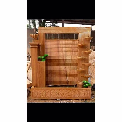 sandstone fountain