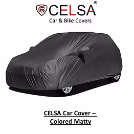 celsa car cover - 2x2 grey (for all cars & models) (with side mirror pockets)