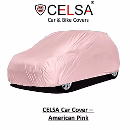 celsa car cover - american pink (for all cars & models) (with side mirror pockets)