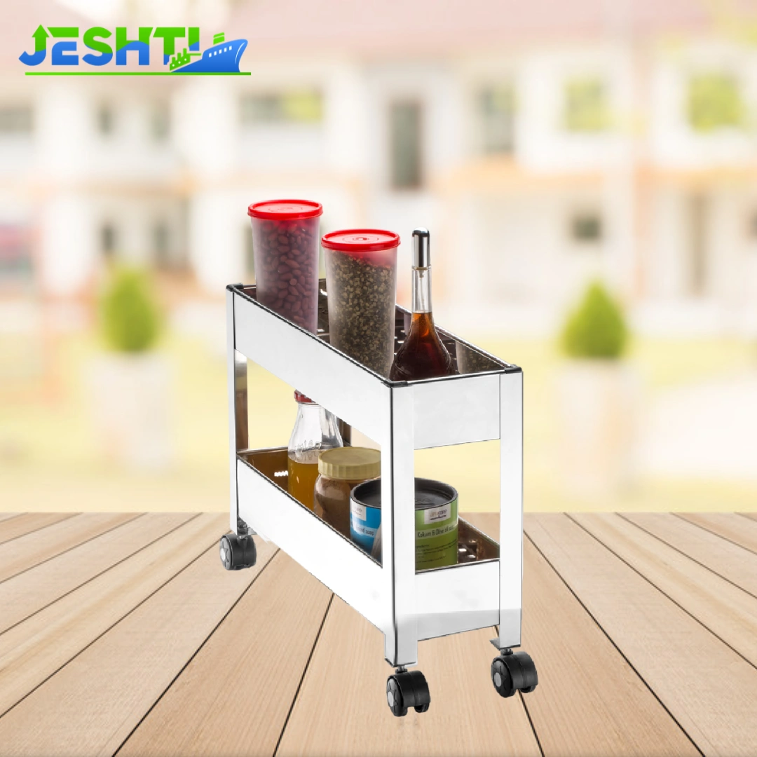 Slim Storagr Trolly 2 Tier-K177