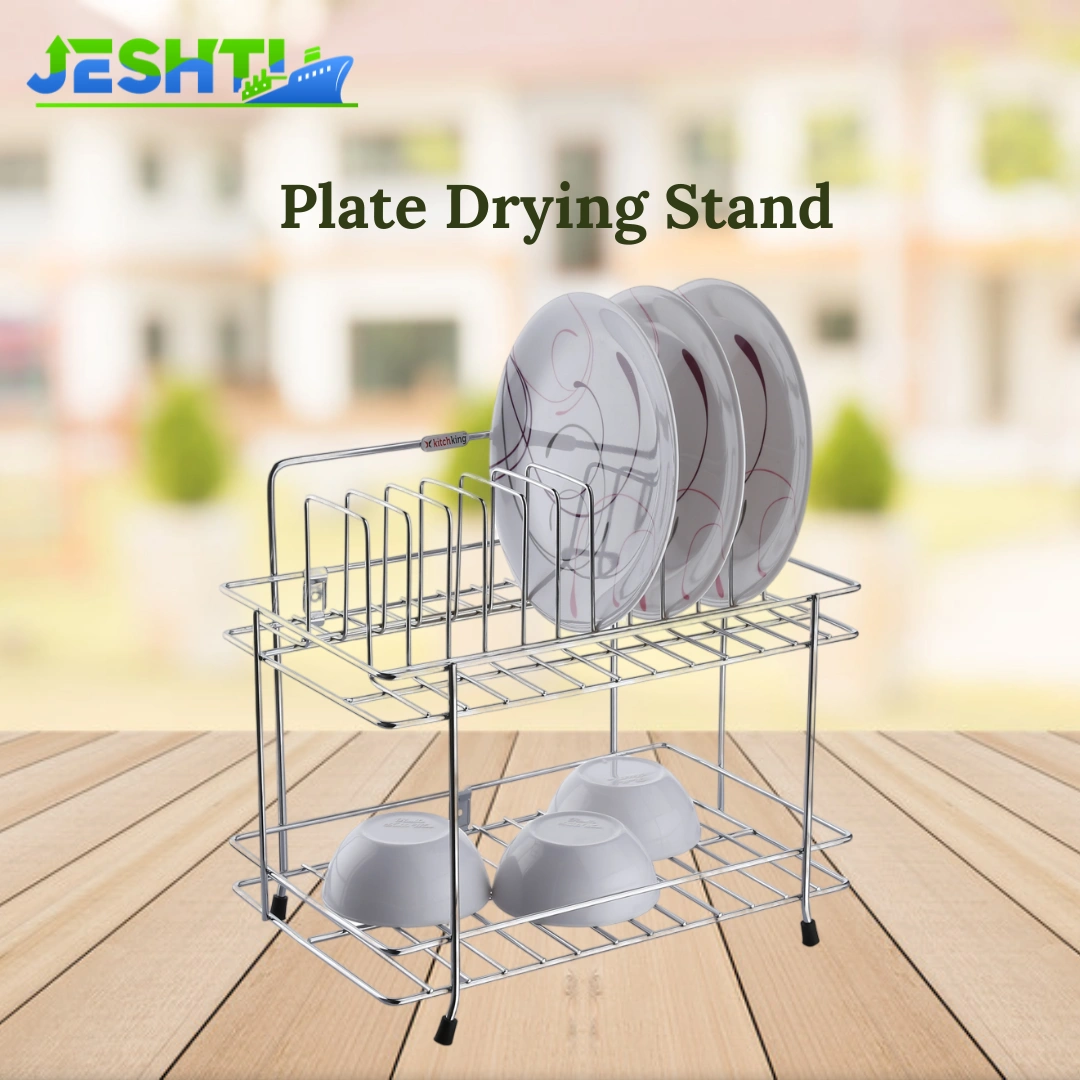 Plate Stand-Silver-Stainlesssteel-1