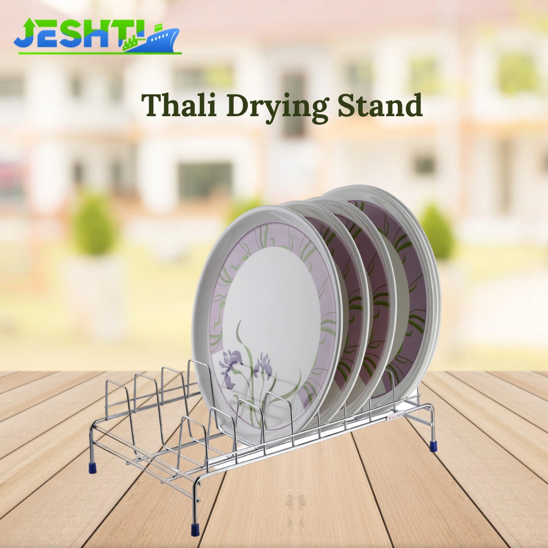 Thali Stand-Silver-Stainlesssteel-1