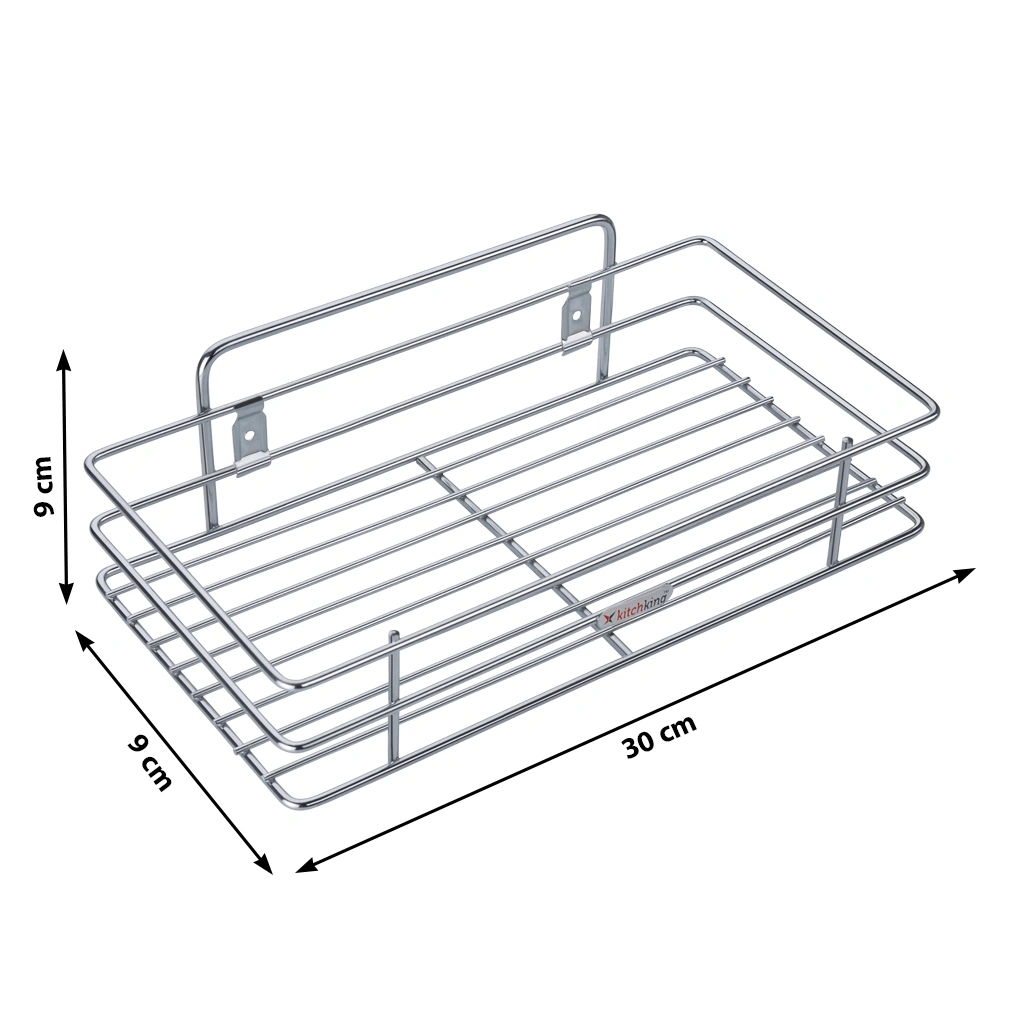 Kitchen Rack Single-Silver-Single-Stainlesssteel-2