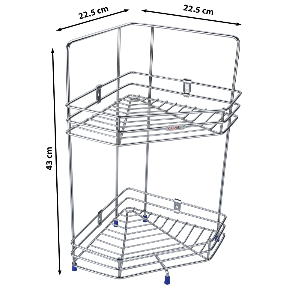 Diamond Corner Double-Silver-Double-Stainlesssteel-2