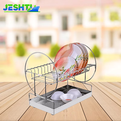 kitchking folding plate stand