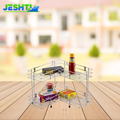 kitchking corner rack double