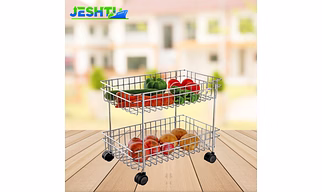Vegetable Trolley Double