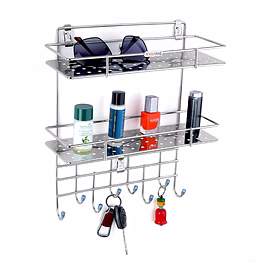 kitchking key holder perforated double