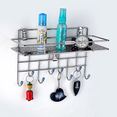 kitchking key holder perforate single