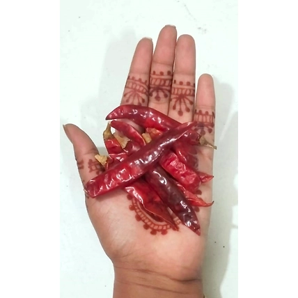 Dried Red Clillies Whole -100 Grams-4
