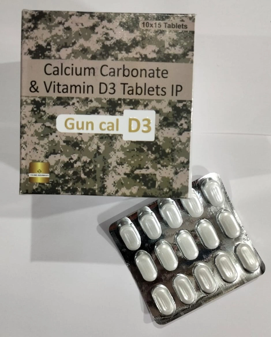 Calcium Carbonate &amp; Vitamin D3 Tablets-1