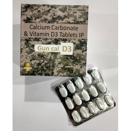 Calcium Carbonate &amp; Vitamin D3 Tablets-4