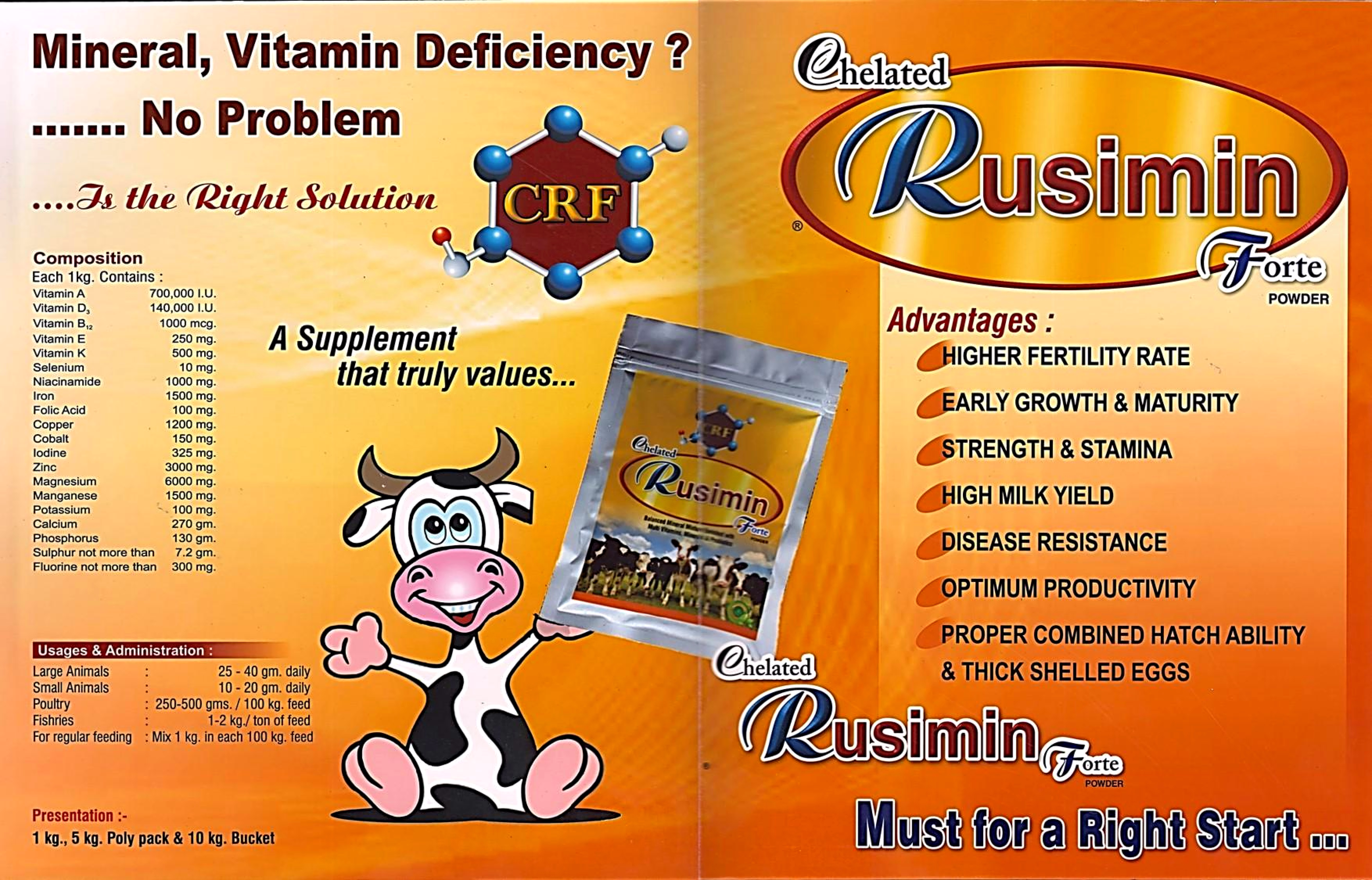 RUSIMIN FORTE CHELATED