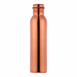 ancient impex pure copper water bottle 1000 ml capacity glossy