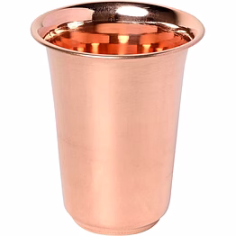 pure copper tumbler - 300 ml unlined uncoated & lacquer-free