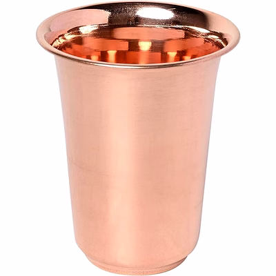 pure copper tumbler - 300 ml unlined uncoated & lacquer-free