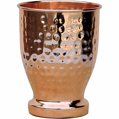 premium hammered copper tumbler - 550 ml | unlined & lacquer-free