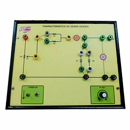 characteristics of zener diodes trainer