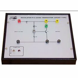 adtron regulated power supply using transistor ( shunt type ) trainer