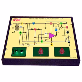adtron regulated power supply using op - amp trainer