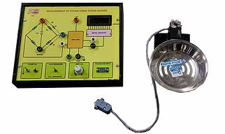 Measurement of Strain Using Strain Gauges Trainer( Digital )