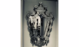Antique Venetian Mirror Oval